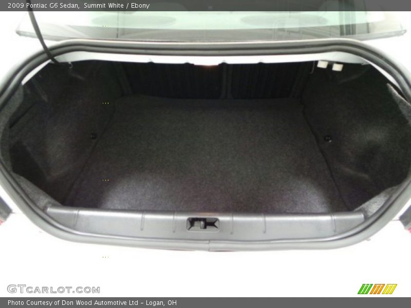 Summit White / Ebony 2009 Pontiac G6 Sedan