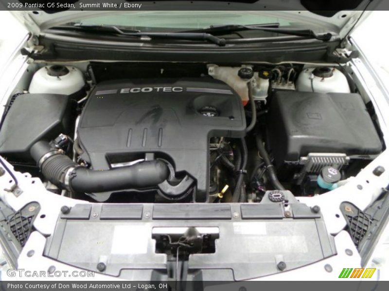 Summit White / Ebony 2009 Pontiac G6 Sedan