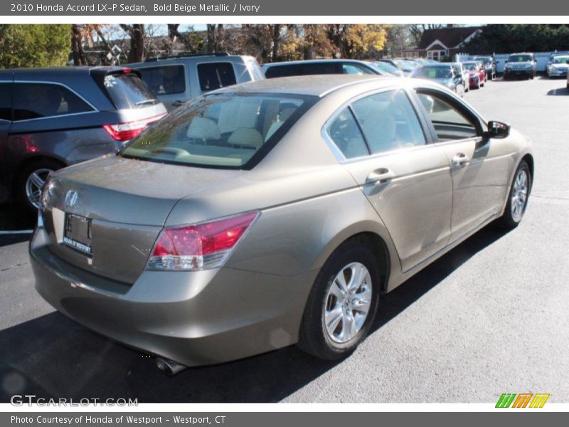 Bold Beige Metallic / Ivory 2010 Honda Accord LX-P Sedan