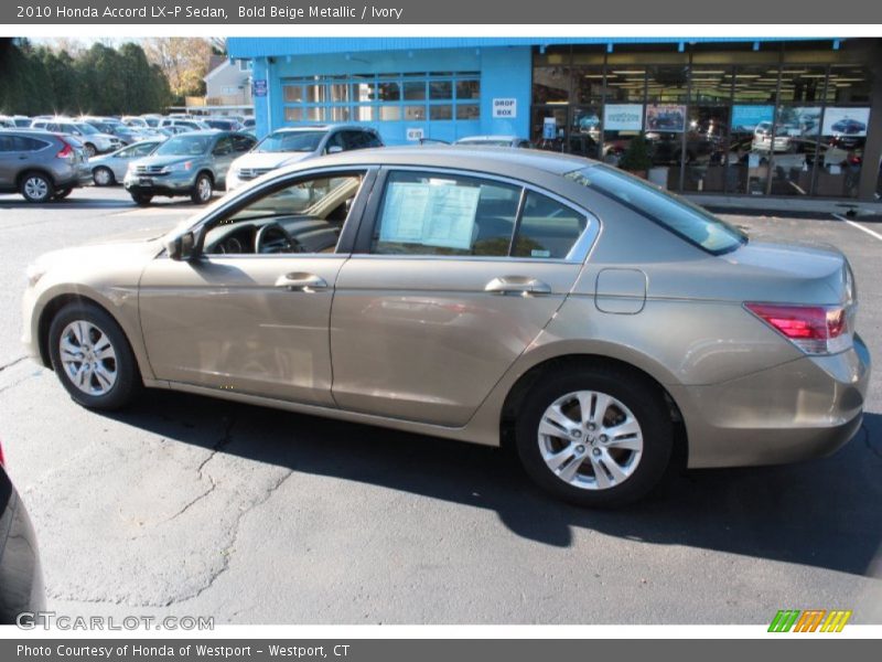 Bold Beige Metallic / Ivory 2010 Honda Accord LX-P Sedan