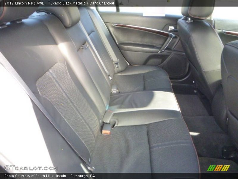 Tuxedo Black Metallic / Dark Charcoal 2012 Lincoln MKZ AWD
