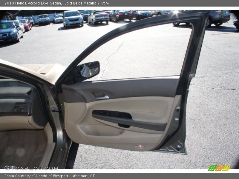 Bold Beige Metallic / Ivory 2010 Honda Accord LX-P Sedan