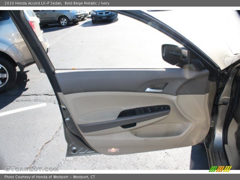 Bold Beige Metallic / Ivory 2010 Honda Accord LX-P Sedan