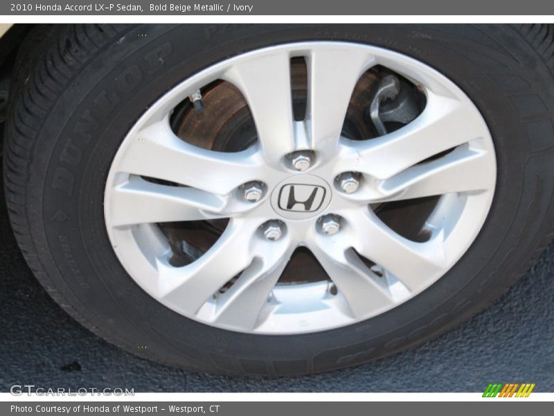 Bold Beige Metallic / Ivory 2010 Honda Accord LX-P Sedan