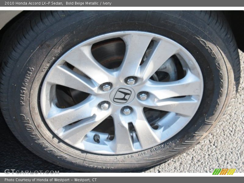 Bold Beige Metallic / Ivory 2010 Honda Accord LX-P Sedan