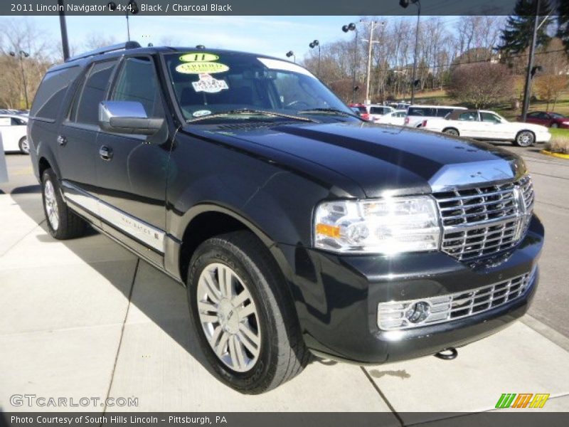 Black / Charcoal Black 2011 Lincoln Navigator L 4x4