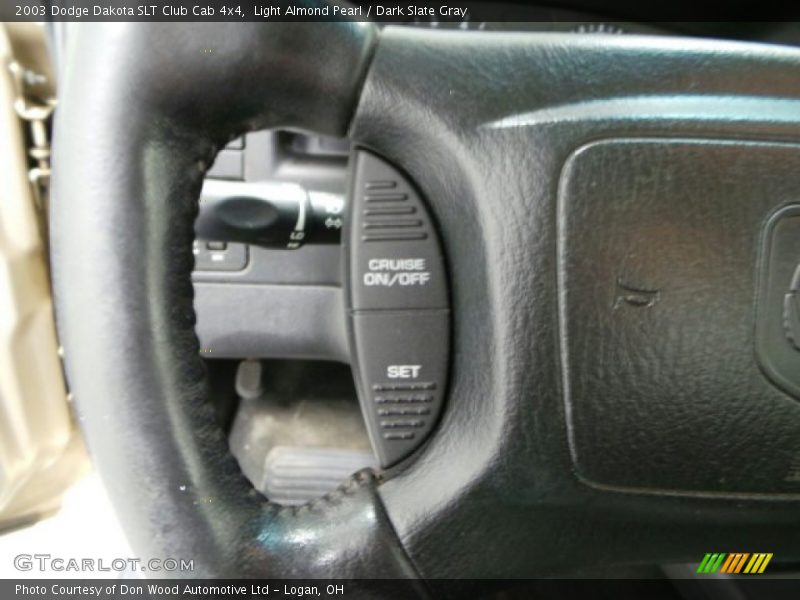Light Almond Pearl / Dark Slate Gray 2003 Dodge Dakota SLT Club Cab 4x4