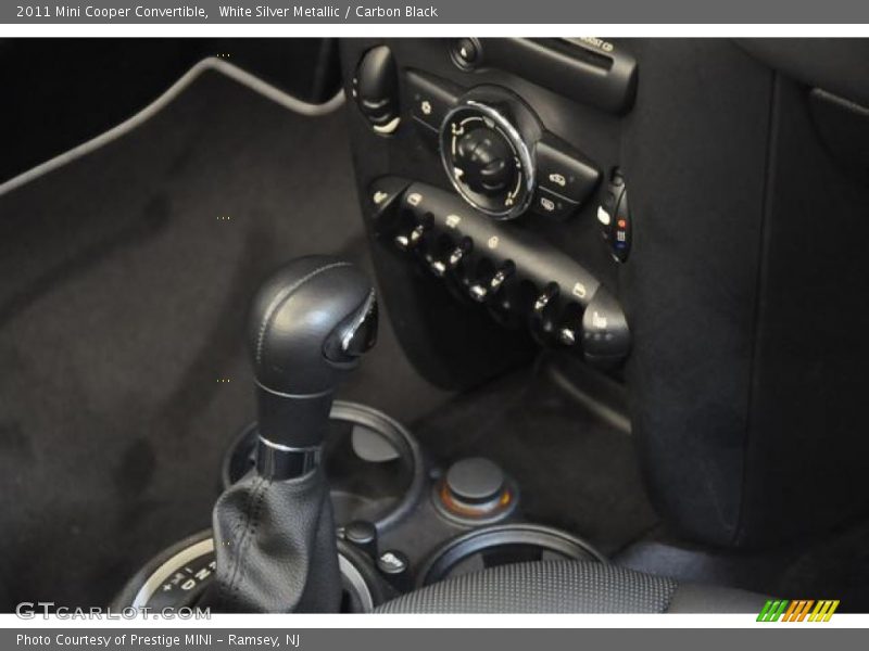 White Silver Metallic / Carbon Black 2011 Mini Cooper Convertible
