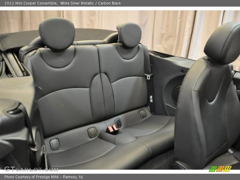 White Silver Metallic / Carbon Black 2011 Mini Cooper Convertible