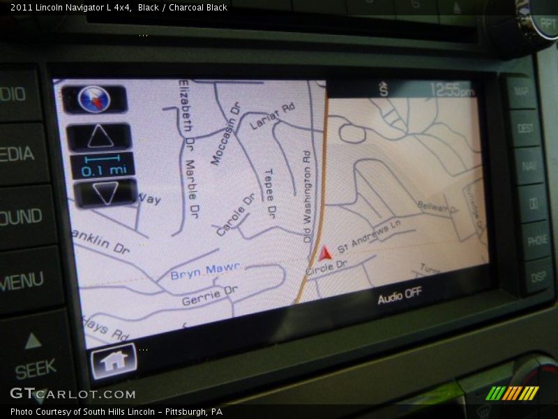 Black / Charcoal Black 2011 Lincoln Navigator L 4x4