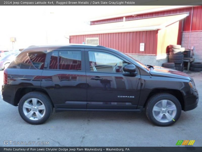 Rugged Brown Metallic / Dark Slate Gray/Light Pebble 2014 Jeep Compass Latitude 4x4