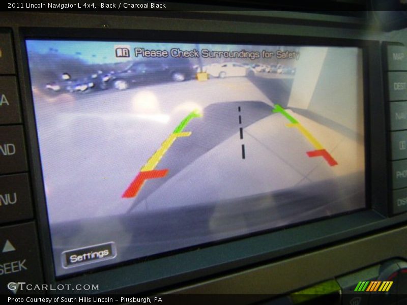 Black / Charcoal Black 2011 Lincoln Navigator L 4x4