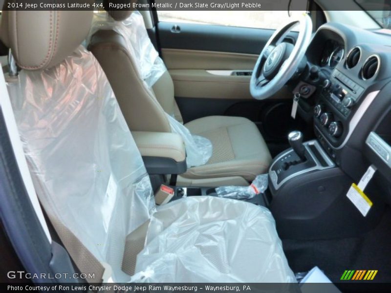 Rugged Brown Metallic / Dark Slate Gray/Light Pebble 2014 Jeep Compass Latitude 4x4