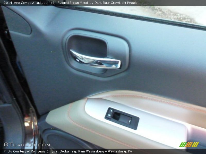 Rugged Brown Metallic / Dark Slate Gray/Light Pebble 2014 Jeep Compass Latitude 4x4