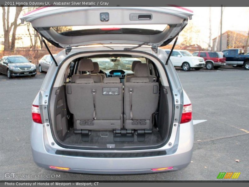 Alabaster Silver Metallic / Gray 2011 Honda Odyssey LX