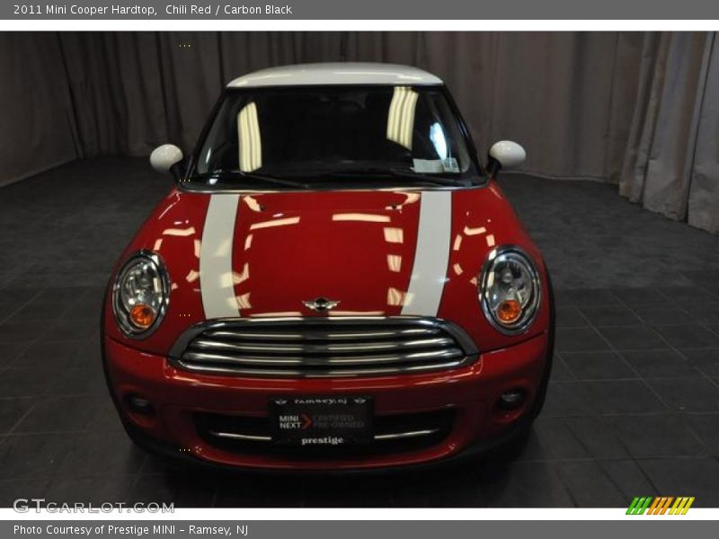 Chili Red / Carbon Black 2011 Mini Cooper Hardtop