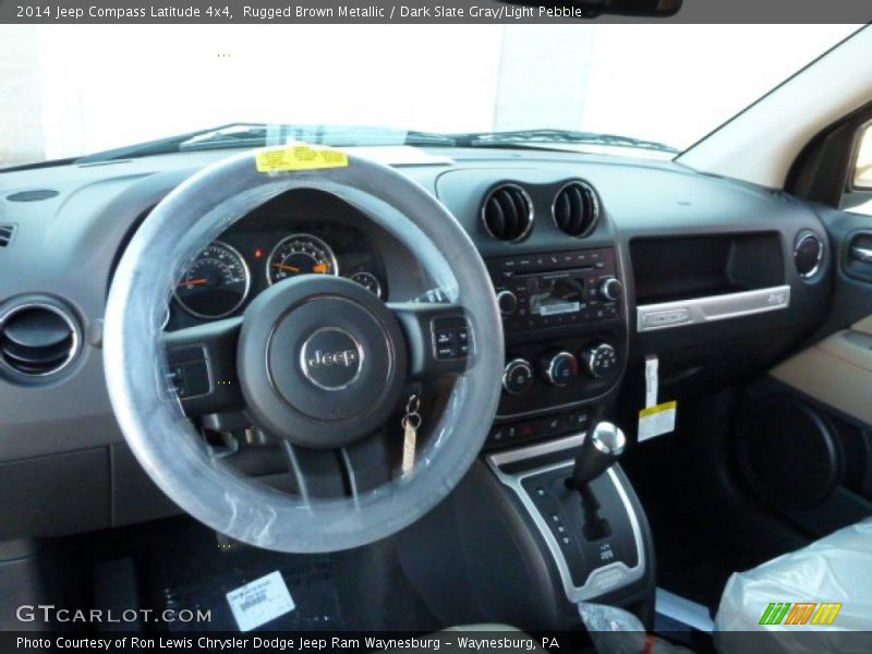 Rugged Brown Metallic / Dark Slate Gray/Light Pebble 2014 Jeep Compass Latitude 4x4