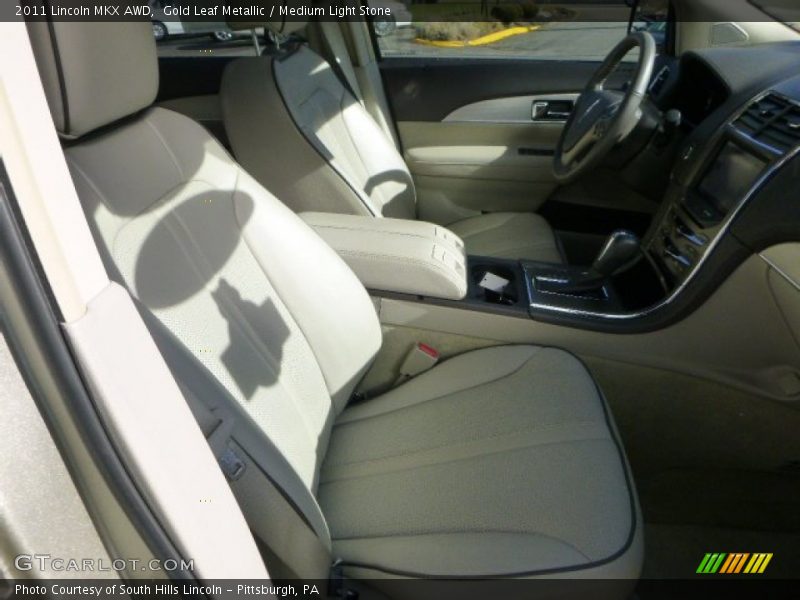 Gold Leaf Metallic / Medium Light Stone 2011 Lincoln MKX AWD
