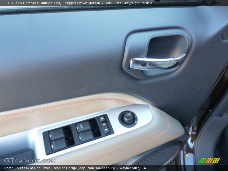 Rugged Brown Metallic / Dark Slate Gray/Light Pebble 2014 Jeep Compass Latitude 4x4