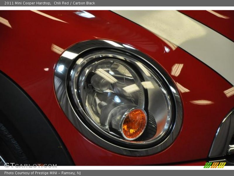 Chili Red / Carbon Black 2011 Mini Cooper Hardtop