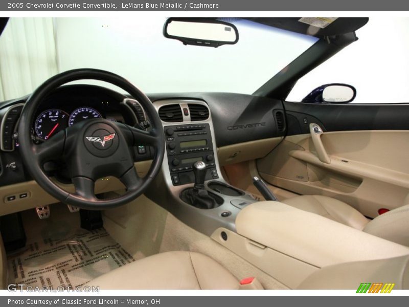 Cashmere Interior - 2005 Corvette Convertible 