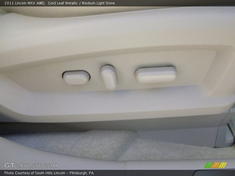 Gold Leaf Metallic / Medium Light Stone 2011 Lincoln MKX AWD