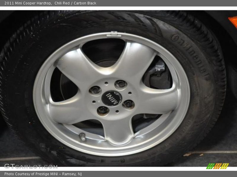 Chili Red / Carbon Black 2011 Mini Cooper Hardtop
