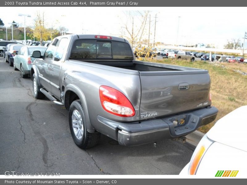 Phantom Gray Pearl / Gray 2003 Toyota Tundra Limited Access Cab 4x4