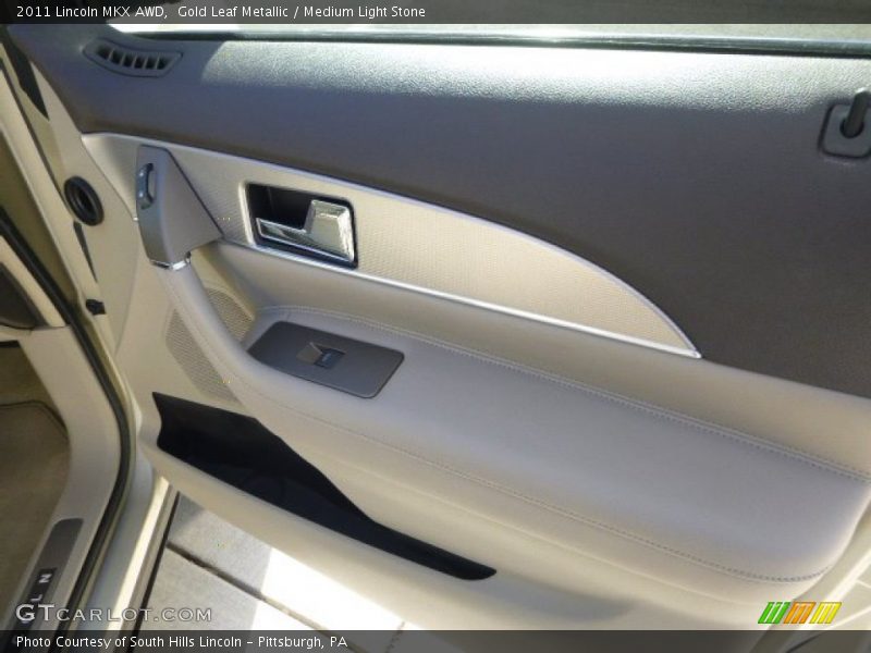 Gold Leaf Metallic / Medium Light Stone 2011 Lincoln MKX AWD