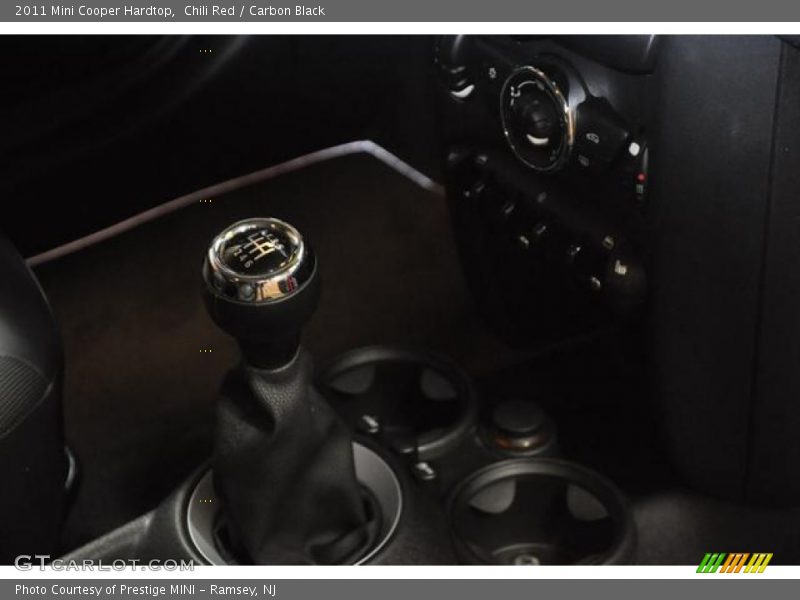 Chili Red / Carbon Black 2011 Mini Cooper Hardtop