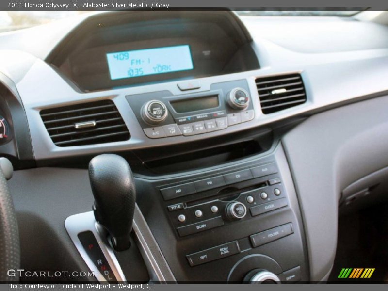 Alabaster Silver Metallic / Gray 2011 Honda Odyssey LX