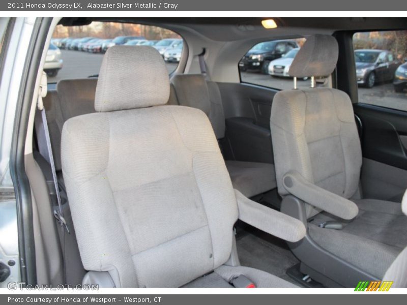 Alabaster Silver Metallic / Gray 2011 Honda Odyssey LX