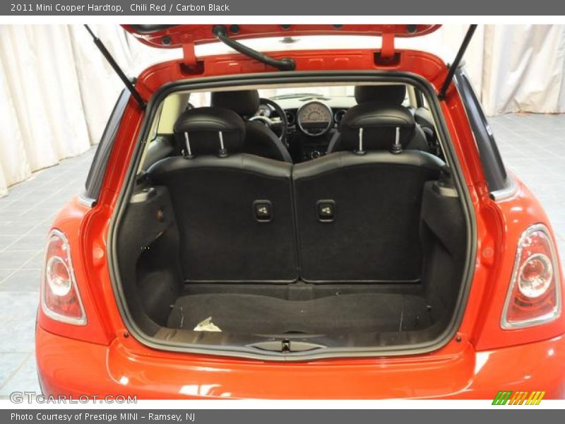 Chili Red / Carbon Black 2011 Mini Cooper Hardtop