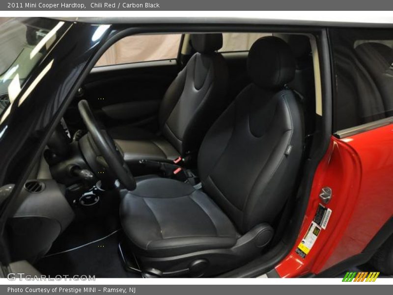 Chili Red / Carbon Black 2011 Mini Cooper Hardtop