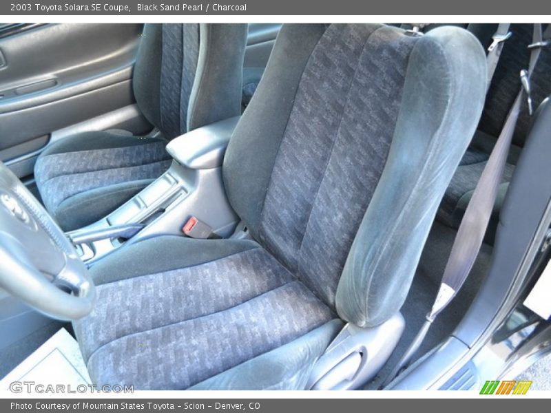 Black Sand Pearl / Charcoal 2003 Toyota Solara SE Coupe