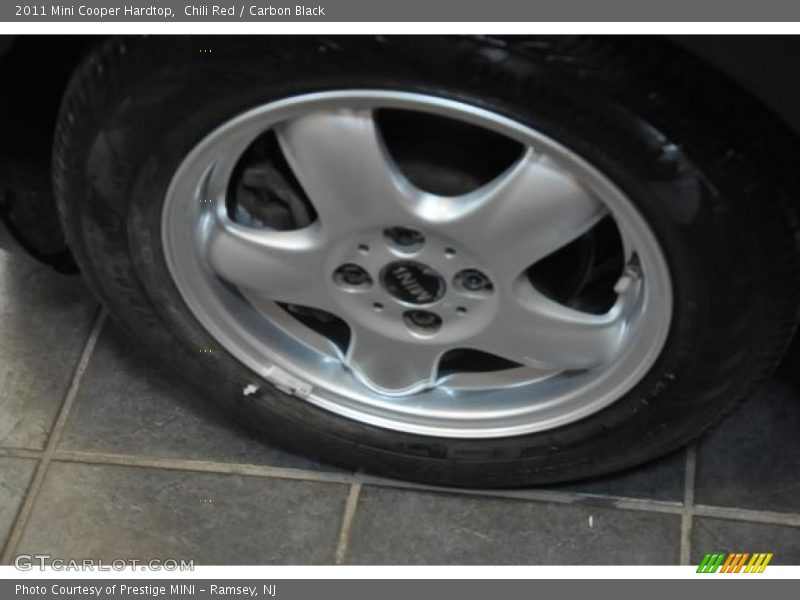 Chili Red / Carbon Black 2011 Mini Cooper Hardtop