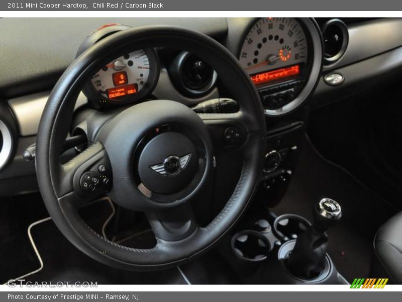 Chili Red / Carbon Black 2011 Mini Cooper Hardtop