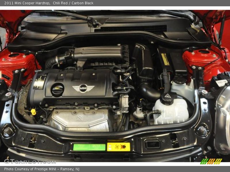 Chili Red / Carbon Black 2011 Mini Cooper Hardtop