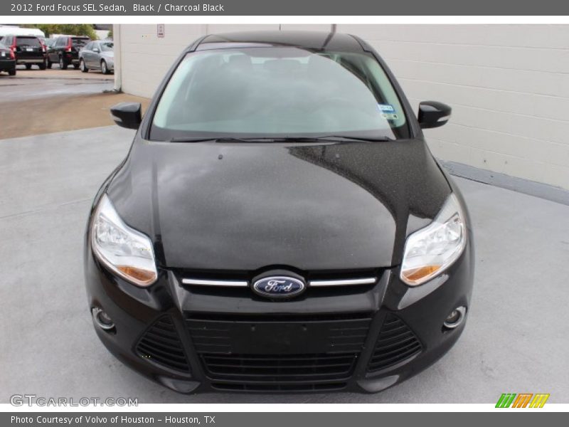 Black / Charcoal Black 2012 Ford Focus SEL Sedan
