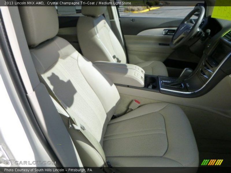 Crystal Champagne Tri-Coat / Medium Light Stone 2013 Lincoln MKX AWD