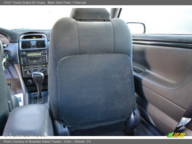 Black Sand Pearl / Charcoal 2003 Toyota Solara SE Coupe