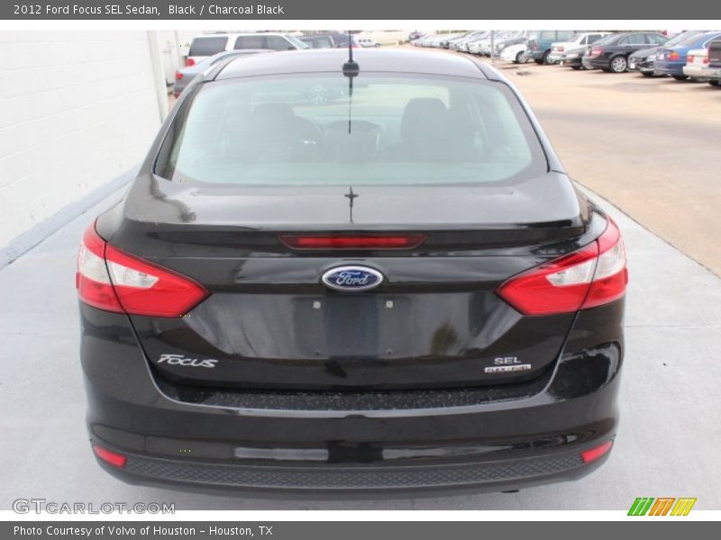 Black / Charcoal Black 2012 Ford Focus SEL Sedan