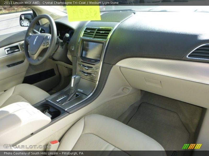 Crystal Champagne Tri-Coat / Medium Light Stone 2013 Lincoln MKX AWD