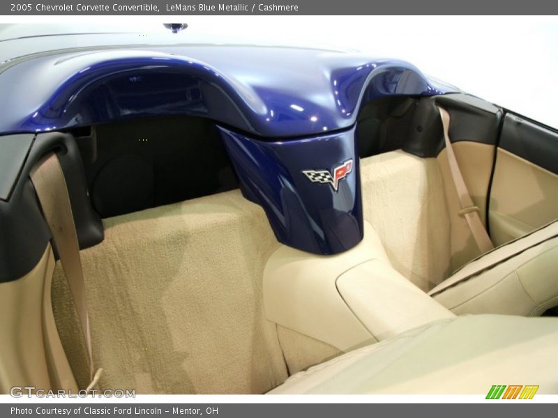 LeMans Blue Metallic / Cashmere 2005 Chevrolet Corvette Convertible