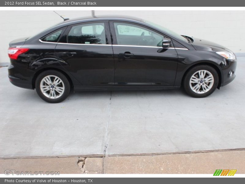 Black / Charcoal Black 2012 Ford Focus SEL Sedan