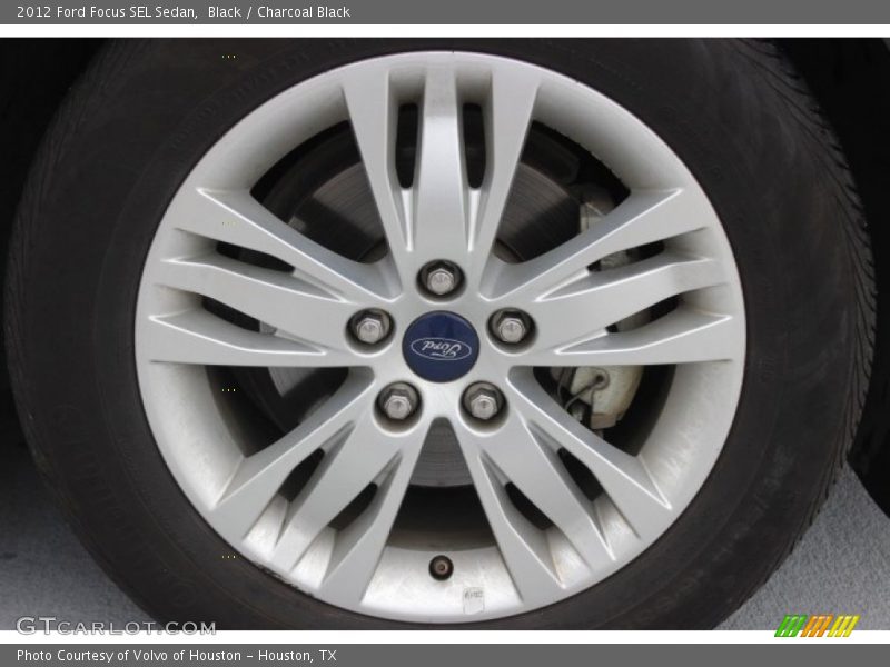 Black / Charcoal Black 2012 Ford Focus SEL Sedan