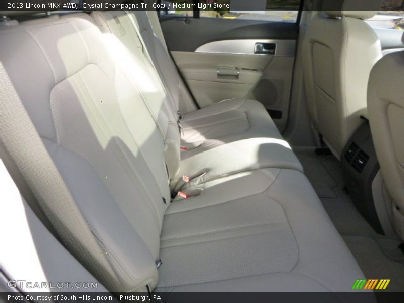 Crystal Champagne Tri-Coat / Medium Light Stone 2013 Lincoln MKX AWD