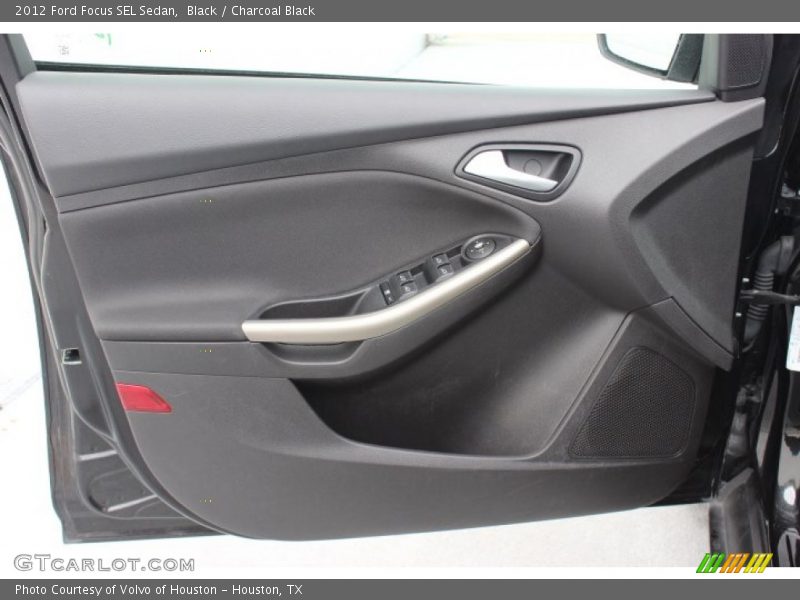 Black / Charcoal Black 2012 Ford Focus SEL Sedan