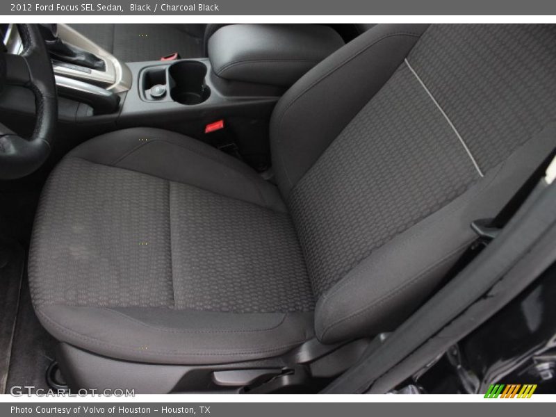 Black / Charcoal Black 2012 Ford Focus SEL Sedan