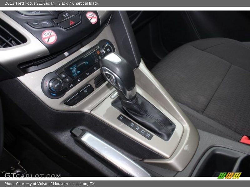 Black / Charcoal Black 2012 Ford Focus SEL Sedan
